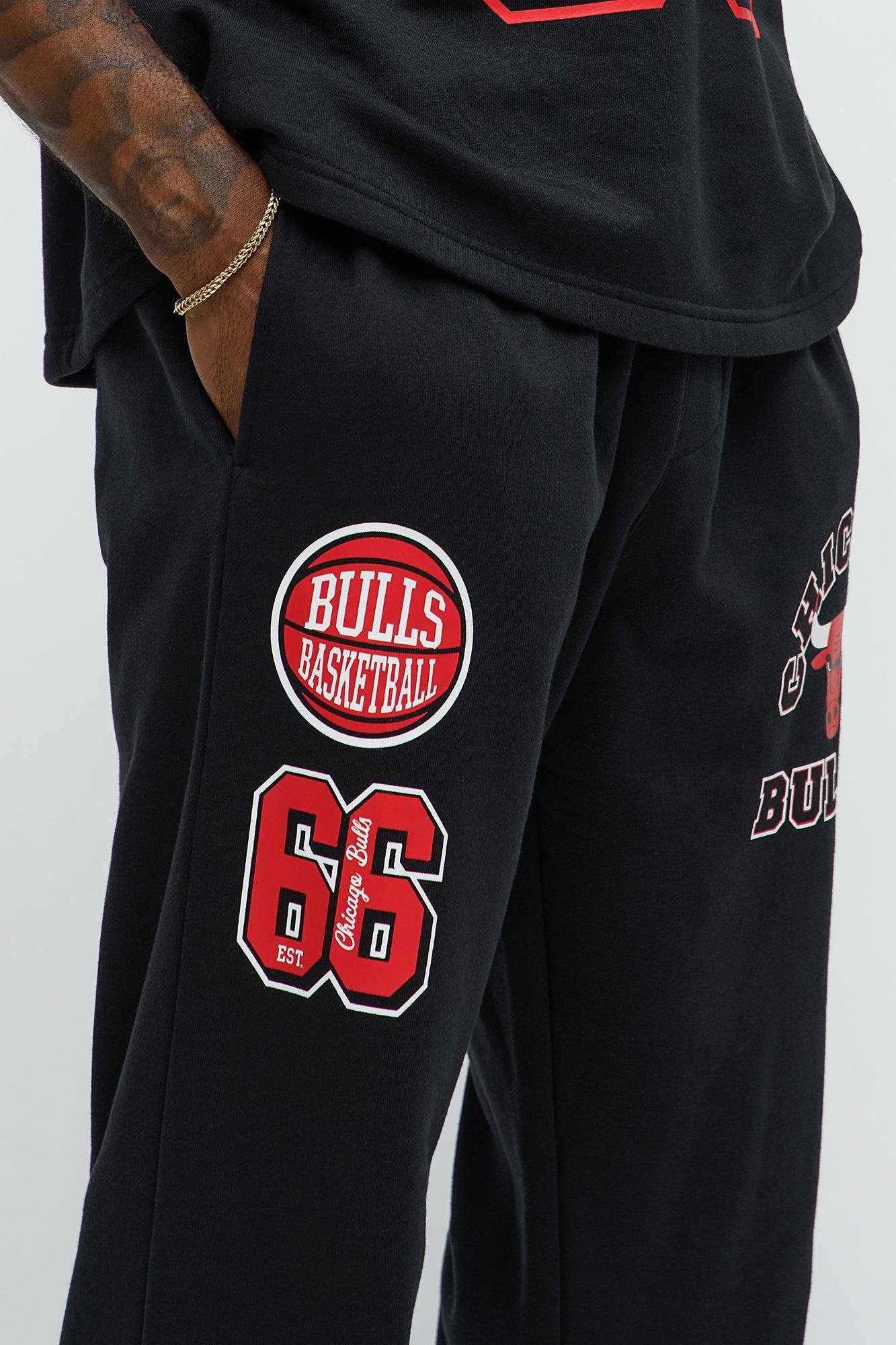 Bulls Basketball Sweatpants - Black Product Image