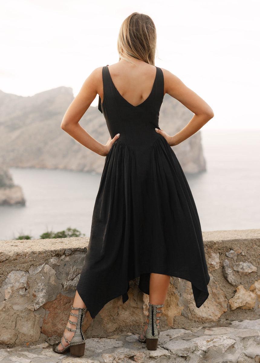 Mayreli Dress in Black Female Product Image