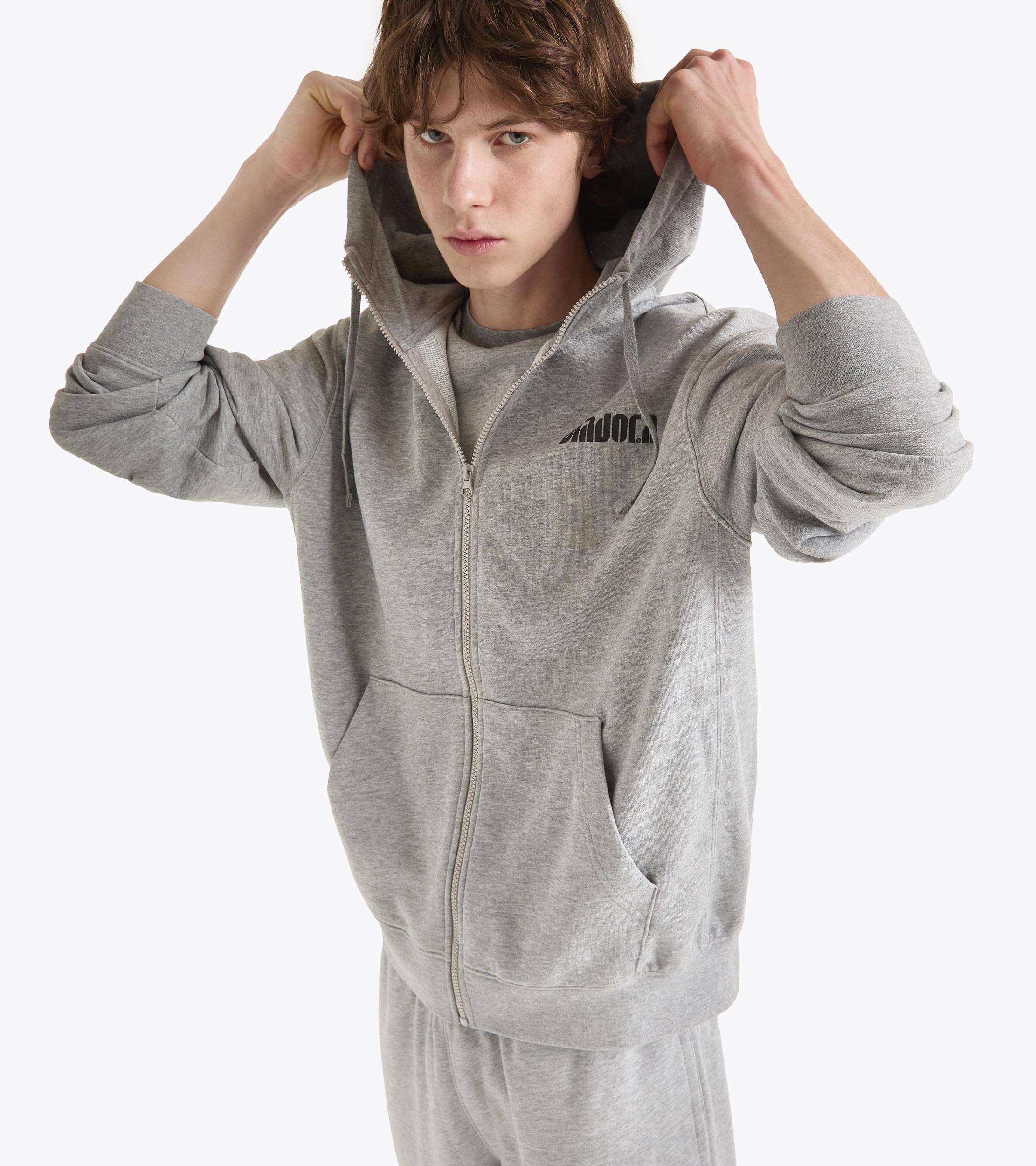 L. FULL-ZIP ATHLETIC LOGO TRACKSUIT grey Product Image