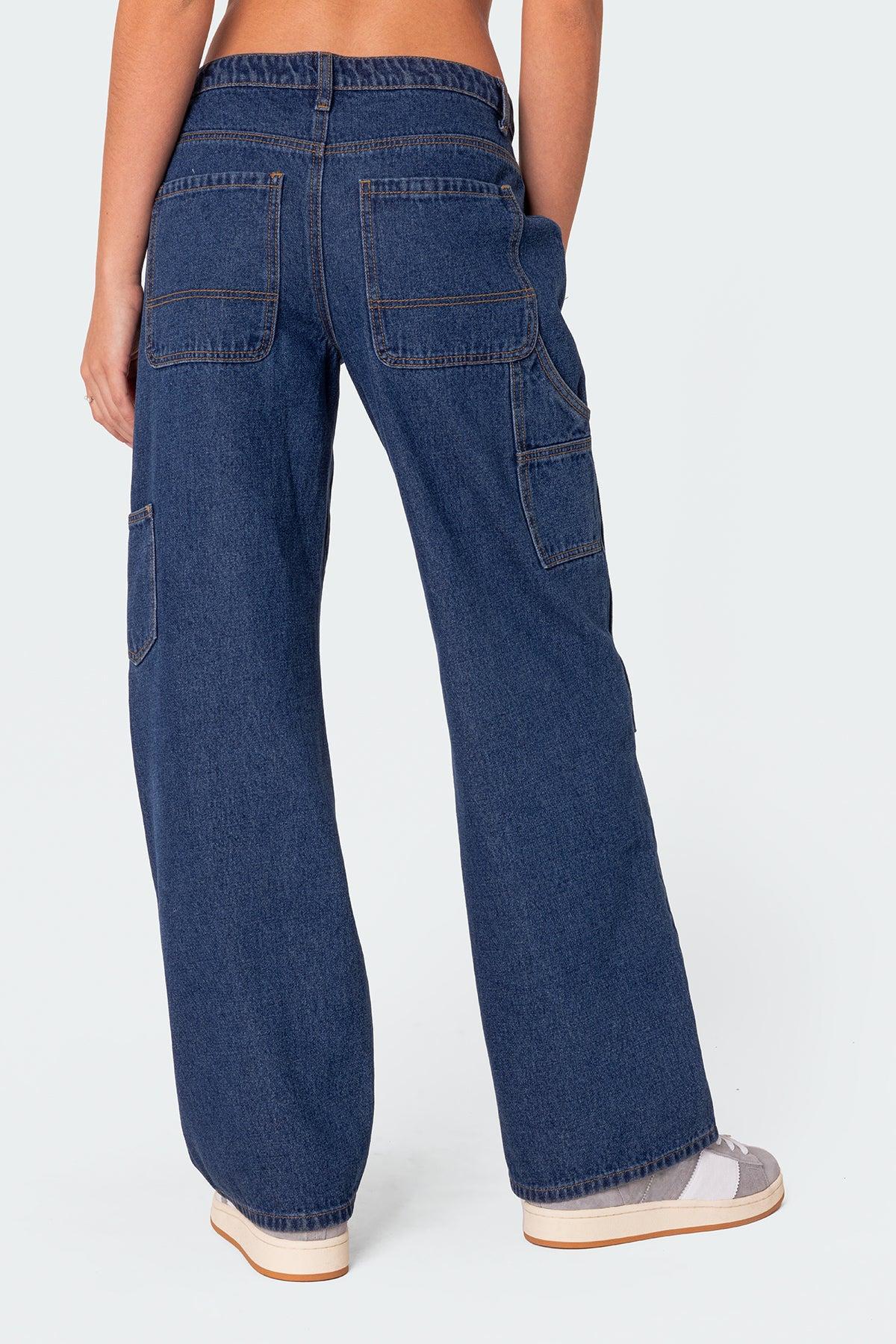 Ayla Low Rise Carpenter Jeans Product Image