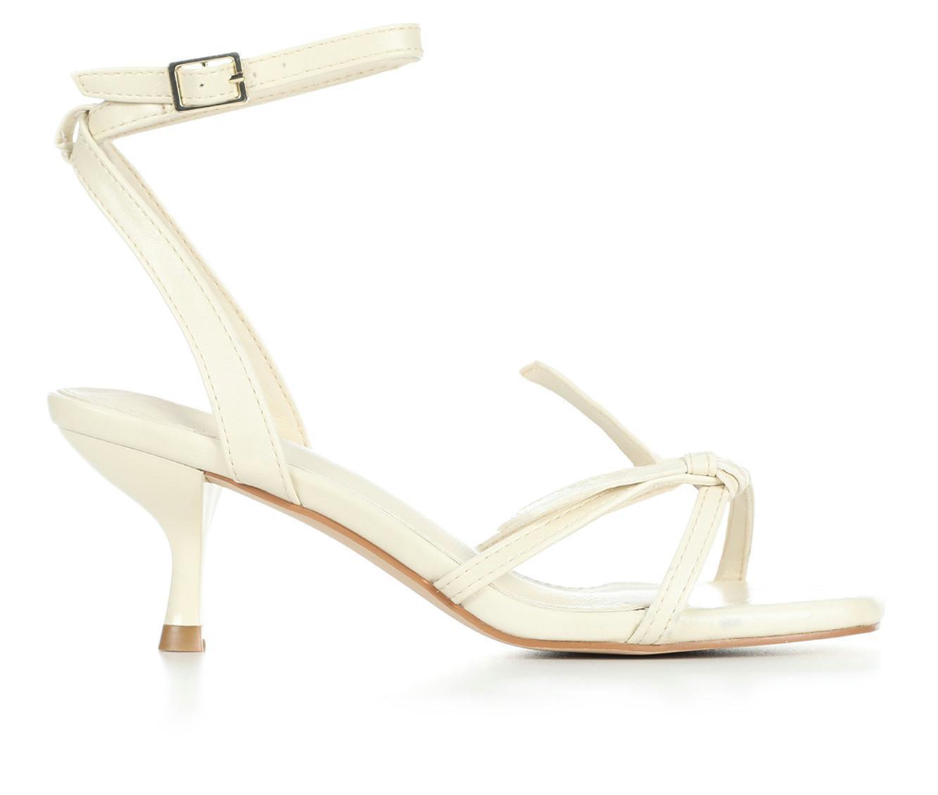 Women's Rampage Renee Kitten Heel Sandals Product Image