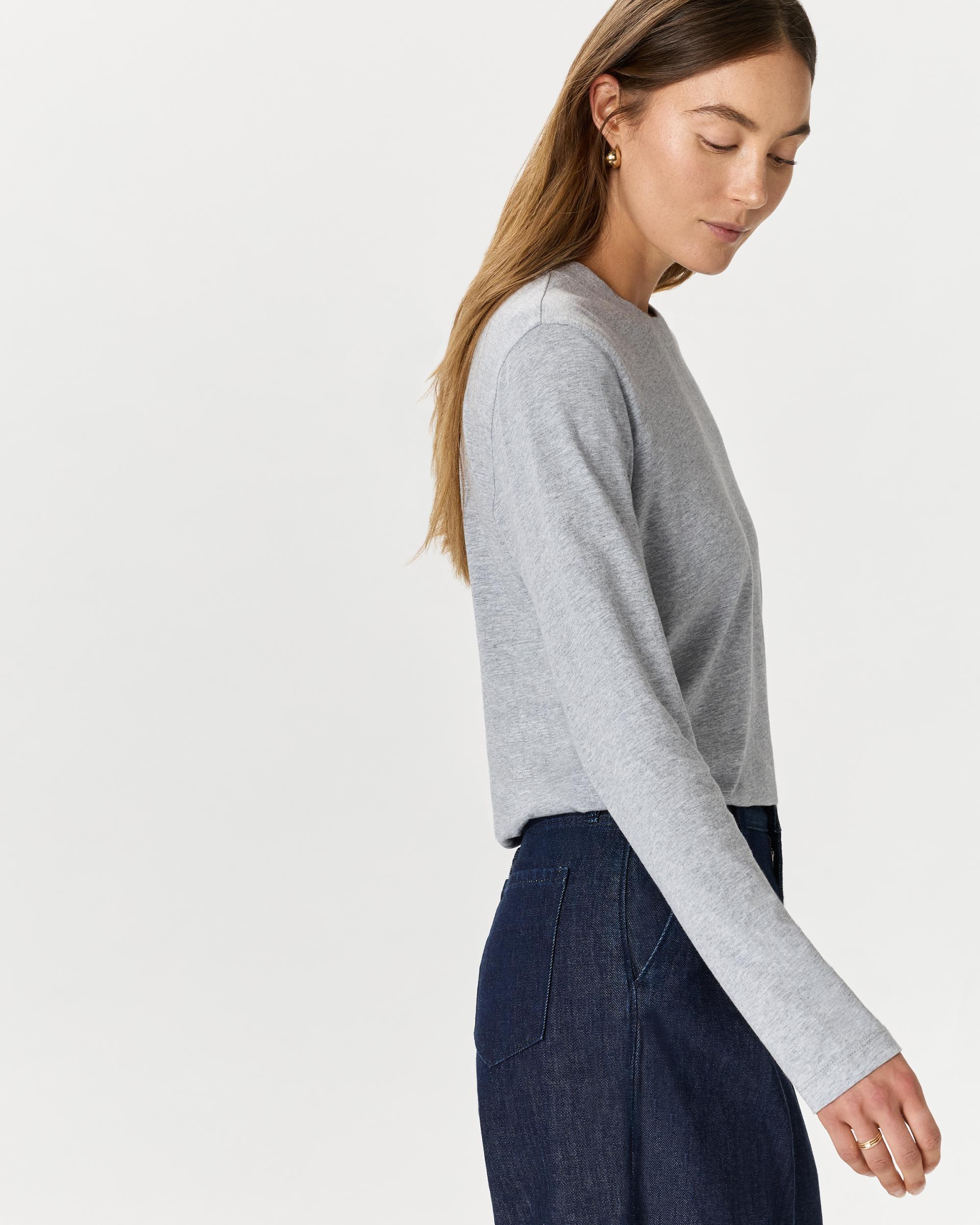 Quince | Women's Cotton Modal Relaxed Long Sleeve T-Shirt Cotton/Modal Product Image