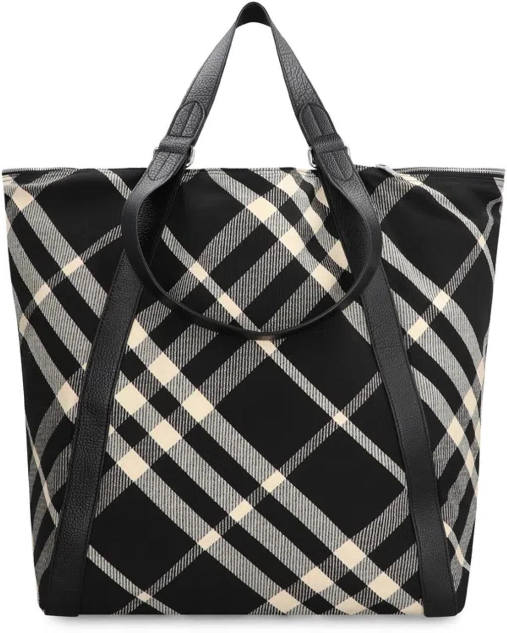 BURBERRY Field Fabric Tote Product Image