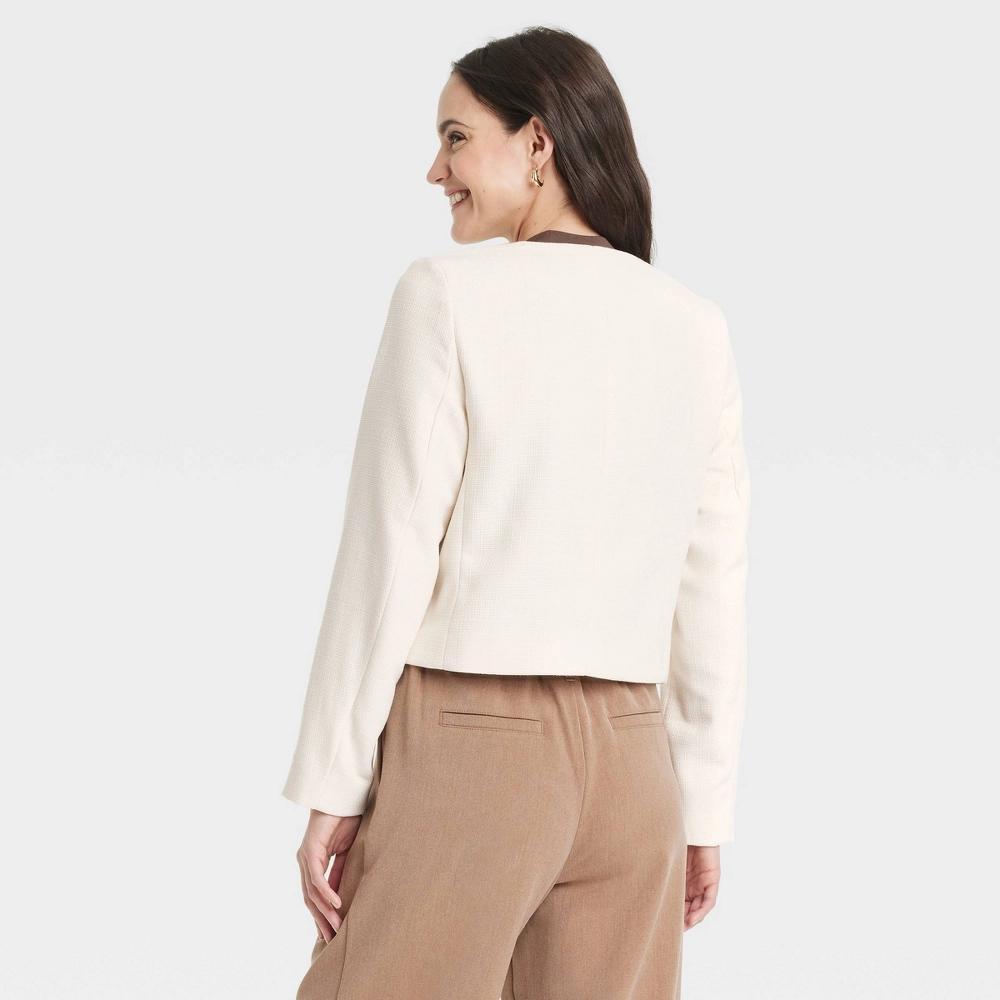 Womens Lady Jacket - A New Day Off-White Product Image