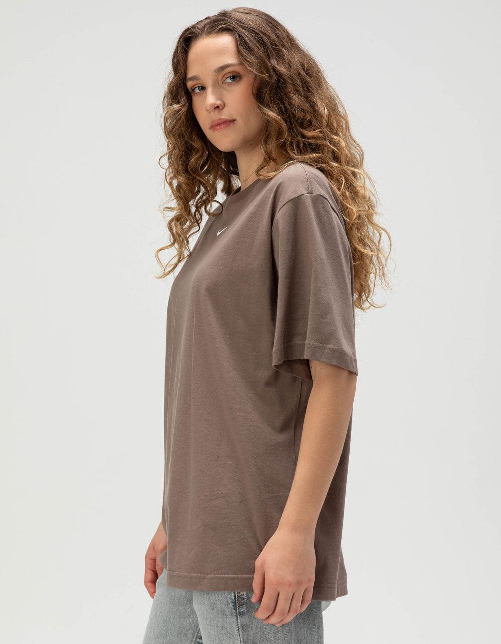 NIKE Sportswear Essentials Womens Tee - FADED BROWN Product Image