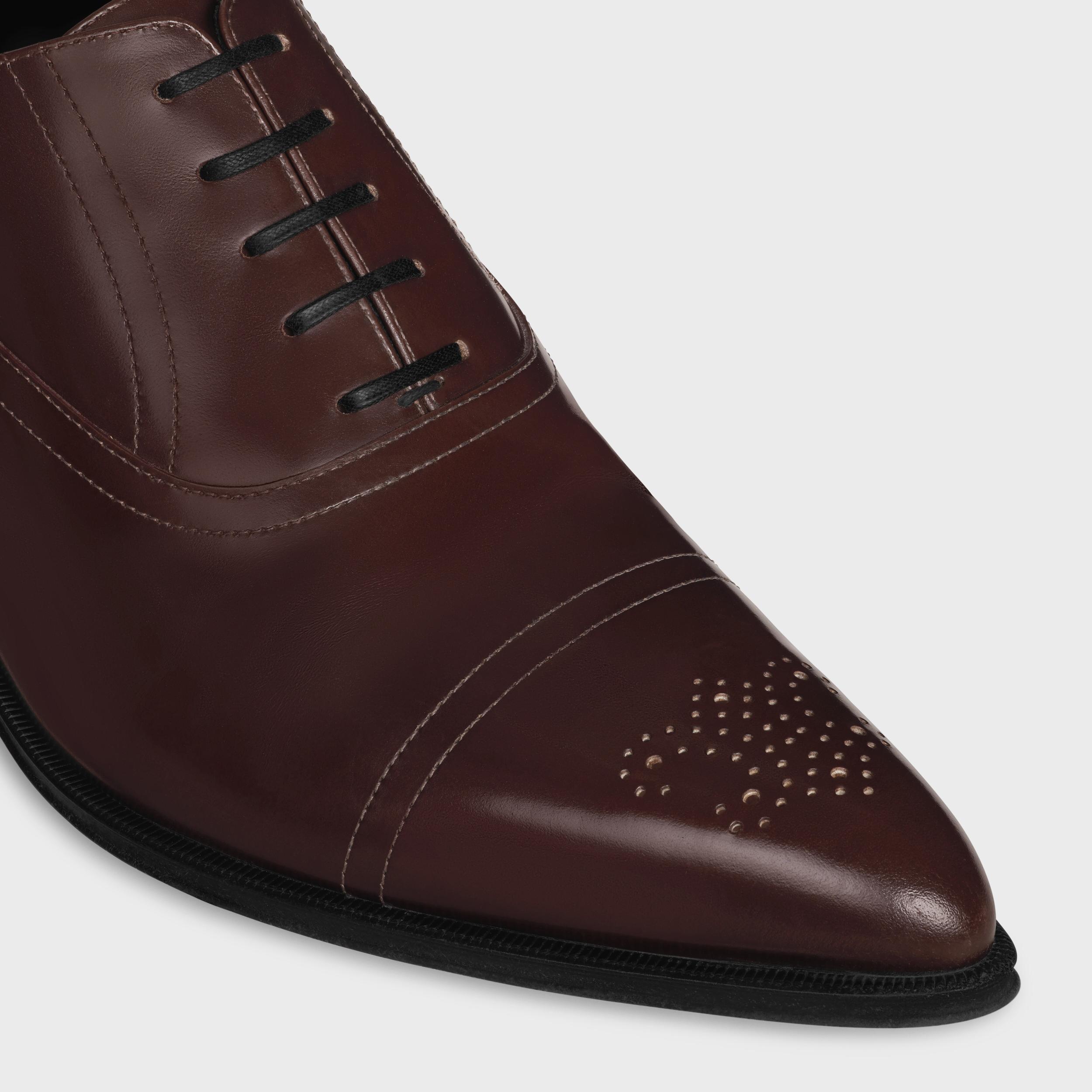 CELINE JUDE PERFORATED OXFORD IN POLISHED BULL Product Image