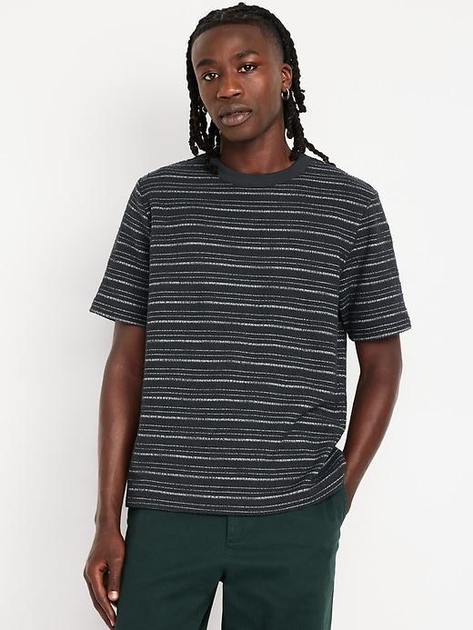 Textured Jacquard T-Shirt Product Image