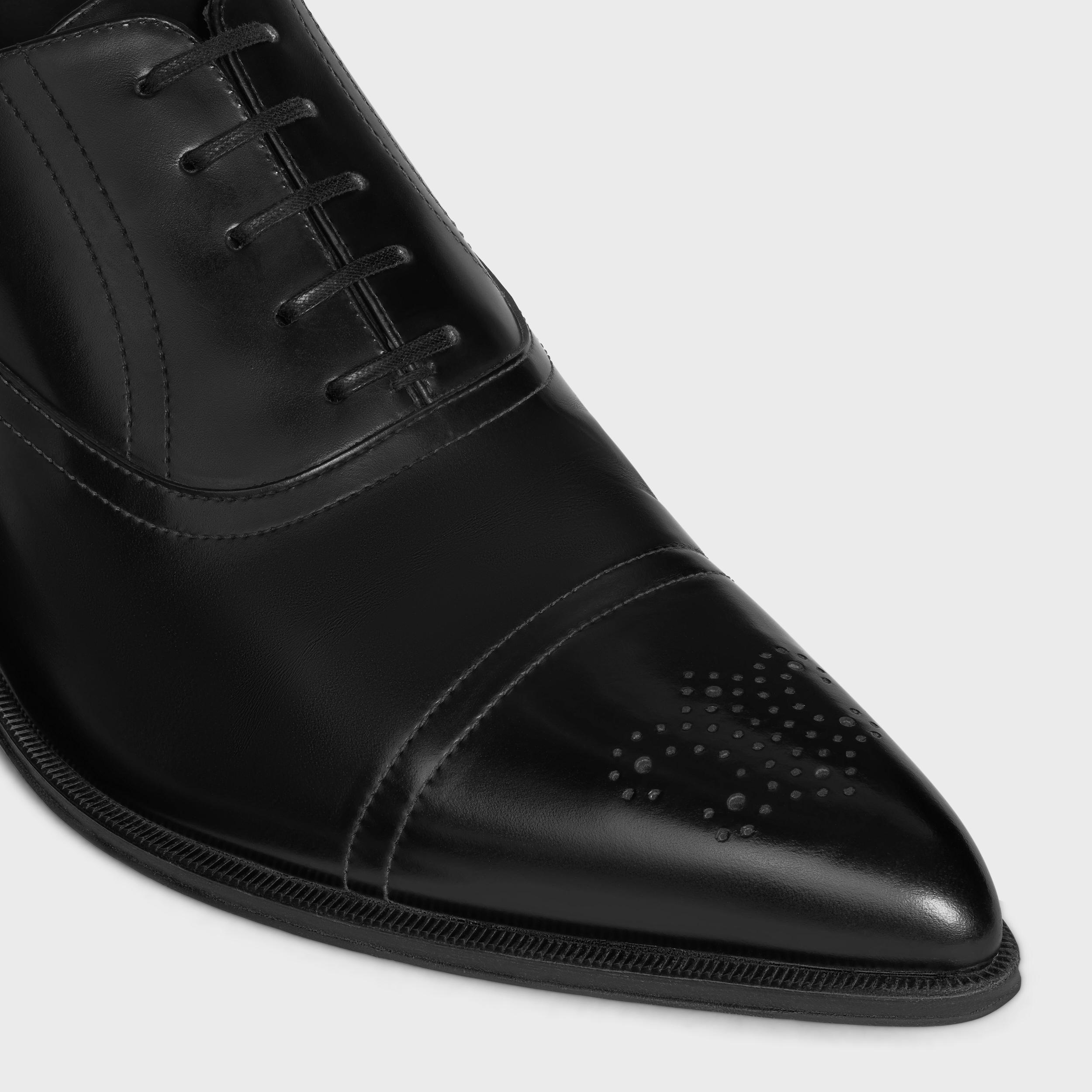 CELINE JUDE PERFORATED OXFORD IN POLISHED BULL Product Image