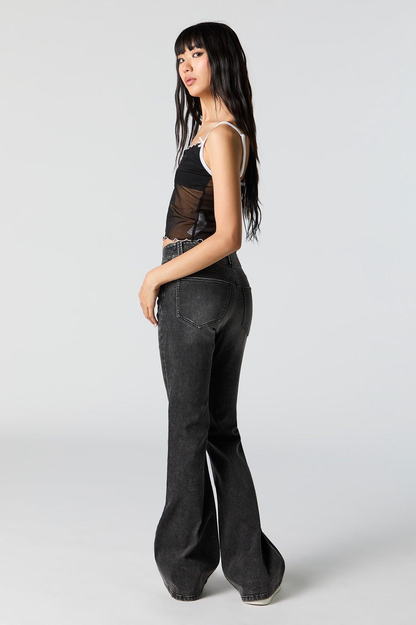 Low Rise Flare Jean Female Product Image