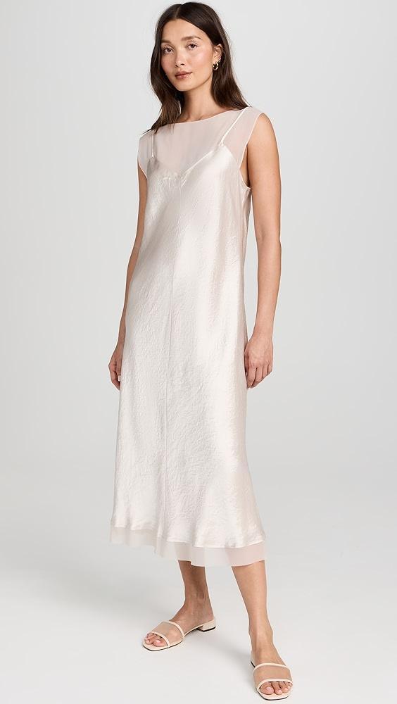 Vince Chiffon Layered Slip Dress | Shopbop Product Image