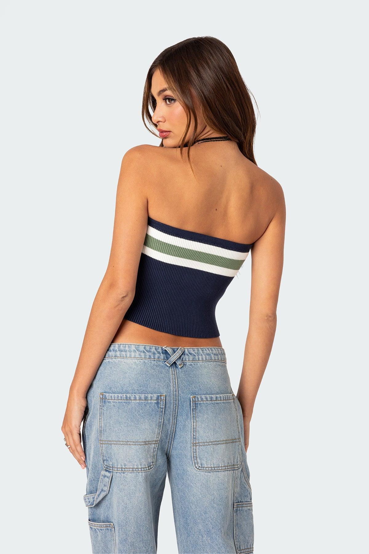 Cyprus Knit Tube Top Product Image
