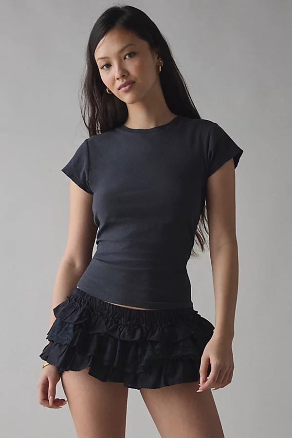 Out From Under Dolce Verano Ruffle Bloomer Short Womens at Urban Outfitters Product Image