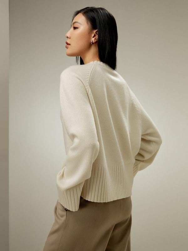 Oversized Gelato Wool-Blend Sweater Product Image