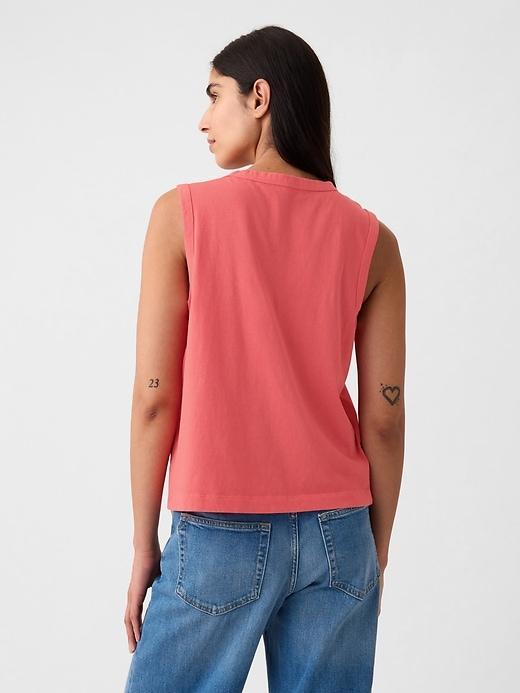 Organic Cotton Vintage Tank Top Product Image