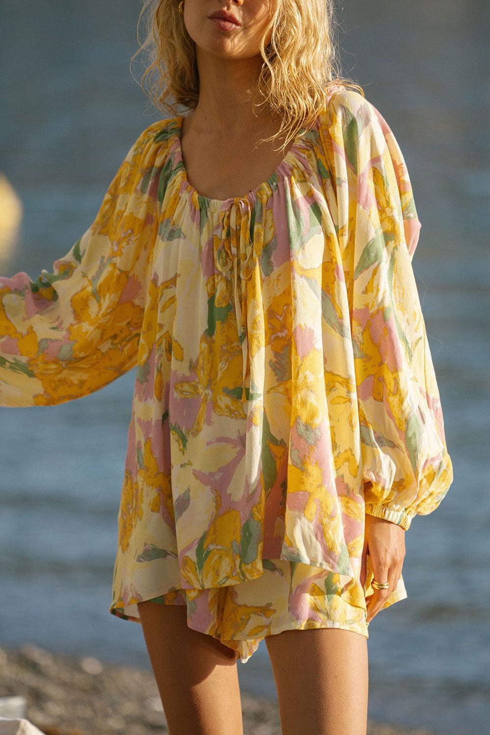 Maddelena Top - Scout Floral Product Image