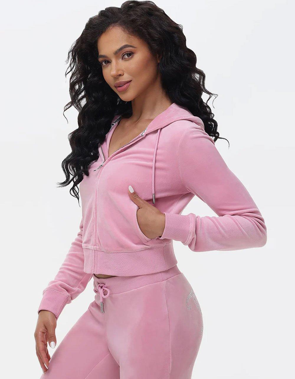 JUICY COUTURE OG Big Bling Womens Hoodie Product Image