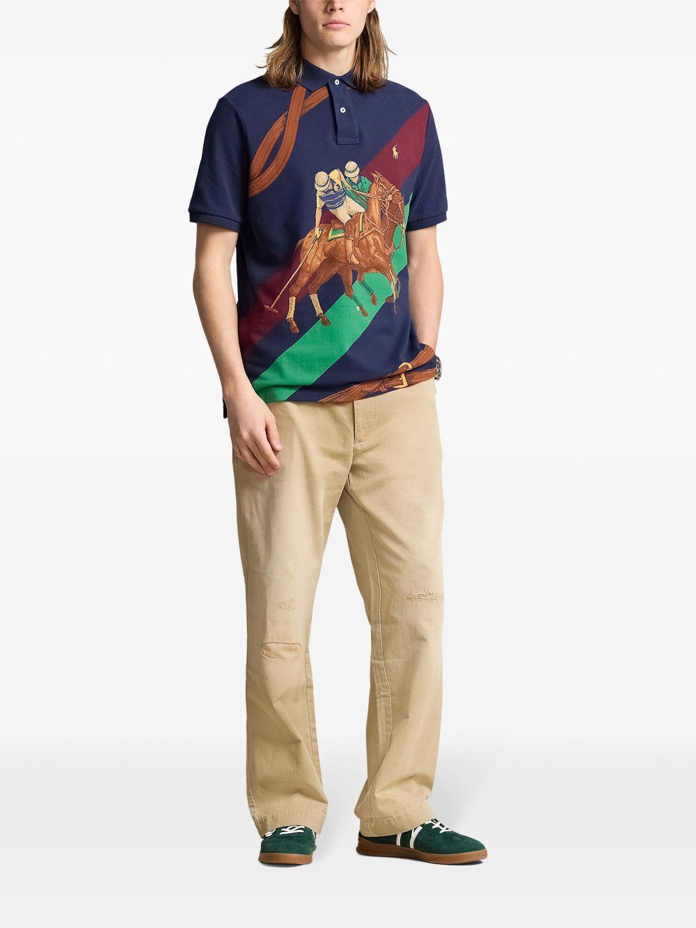 Polo Pony-motif polo shirt Product Image