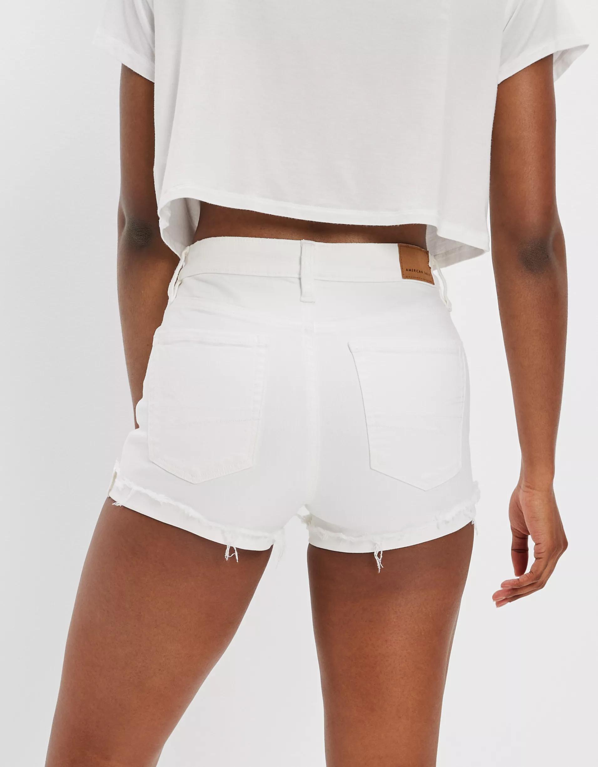 AE Ne(x)t Level High V-Rise Denim Short Short Product Image