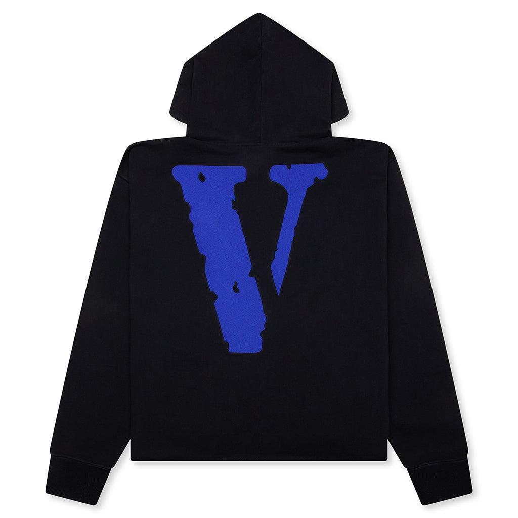 OG Staple Embroidered Hoodie - Black/Blue Male Product Image