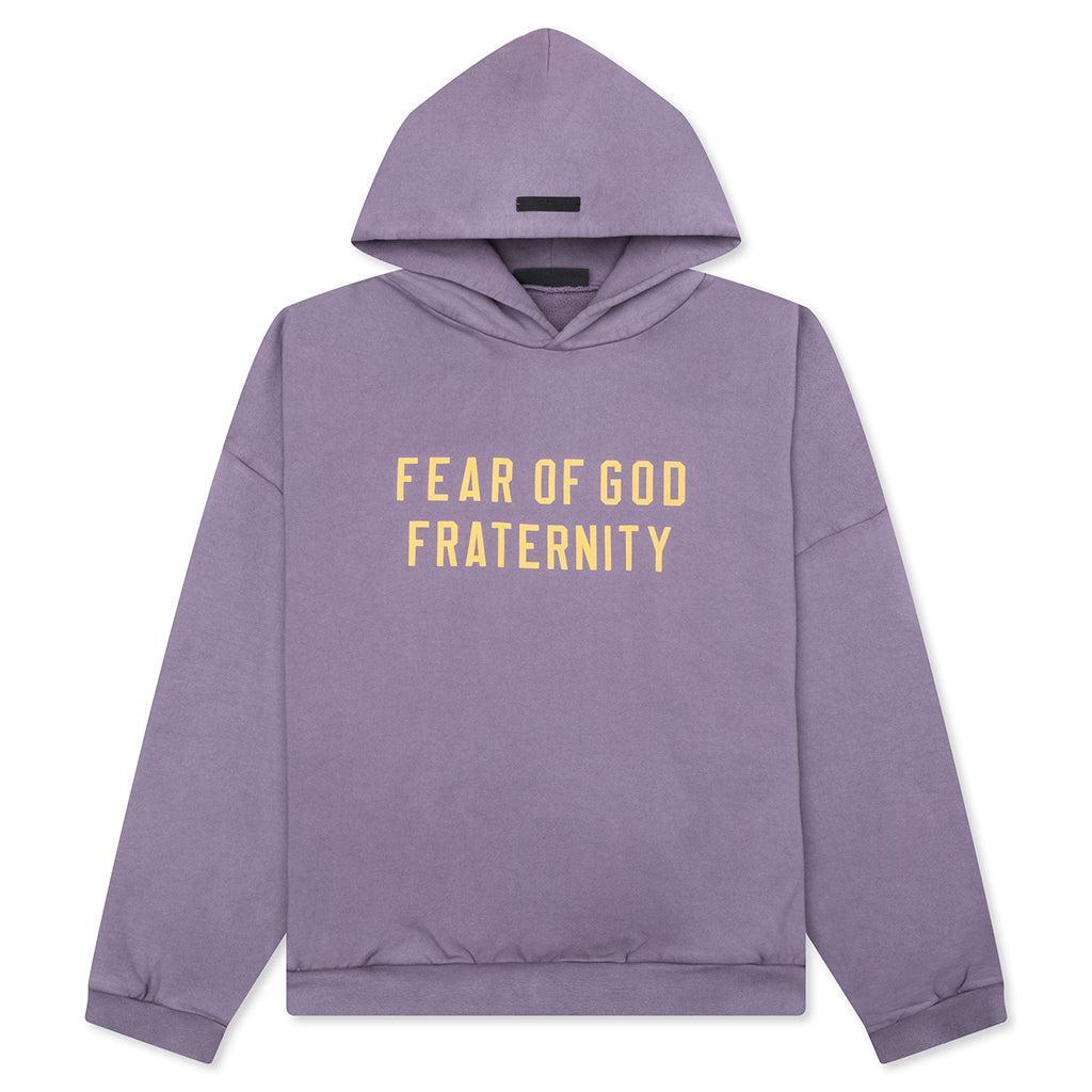 Heavy Fleece Hoodie - Lavender Male Product Image