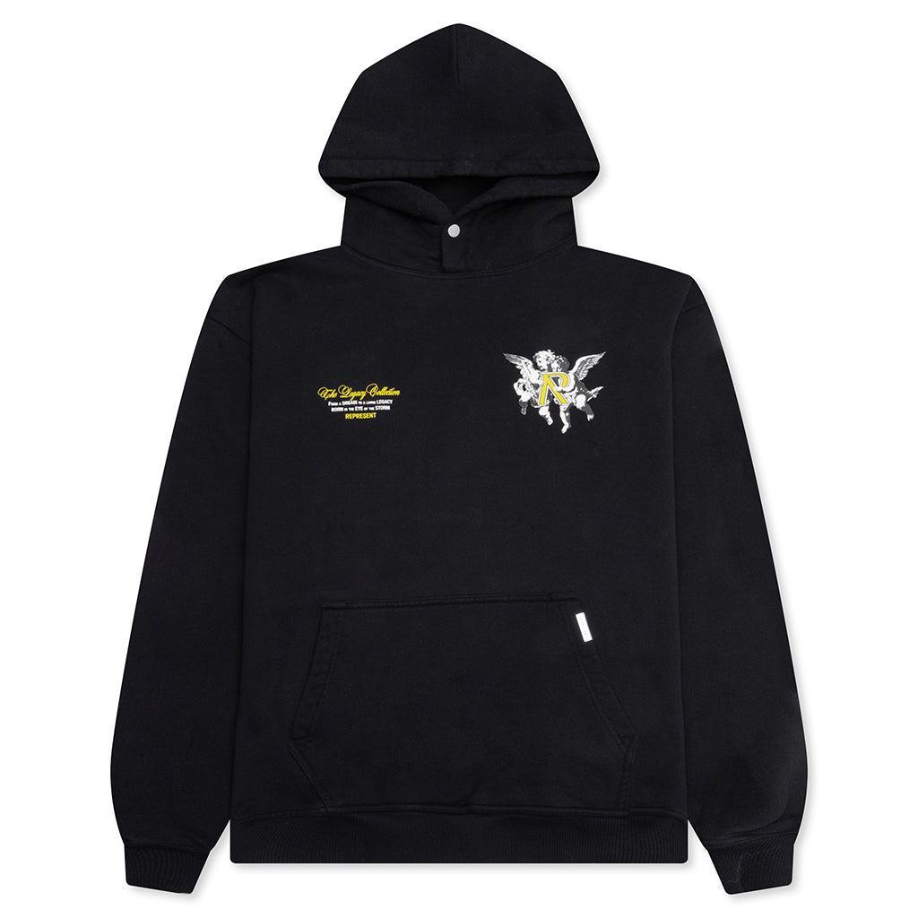 Legacy Cherubs Hoodie - Jet Black Male Product Image