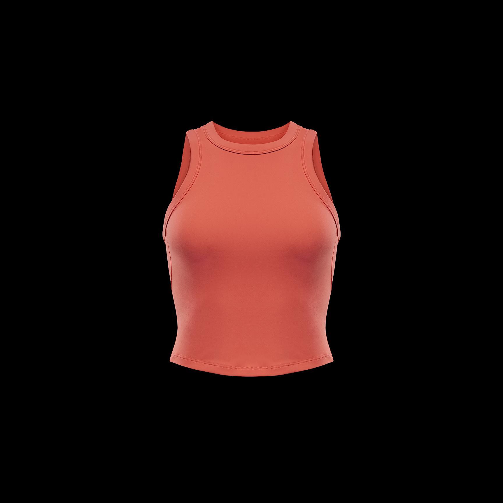 Nike One Fitted Women's Dri-FIT Cropped Tank Top Product Image