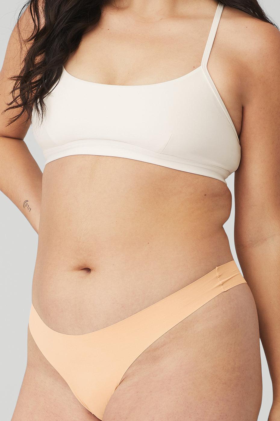 Airbrush Invisible Thong - Champagne Product Image
