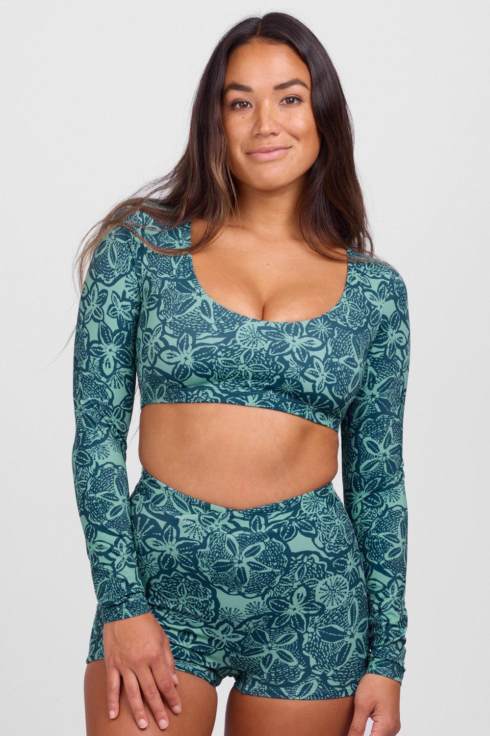 Avalon Long Sleeve Crop Rashguard Product Image