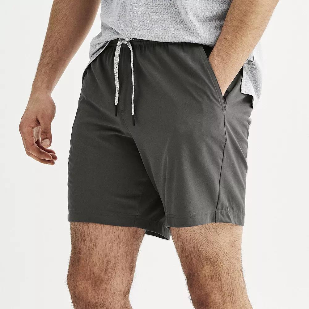 Men's FLX Core Dynamic 7-in. Stretch Lined Shorts, Size: Large, Dark Gray Product Image