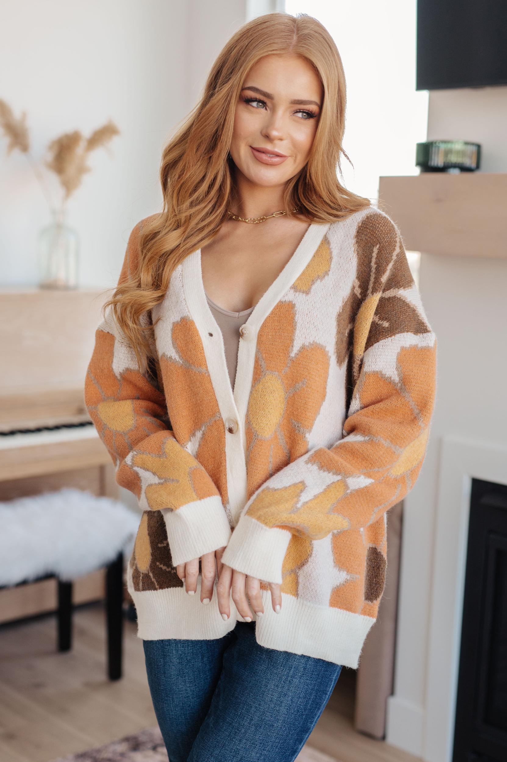 Exquisitely Mod Floral Cardigan (Online Exclusive) Product Image