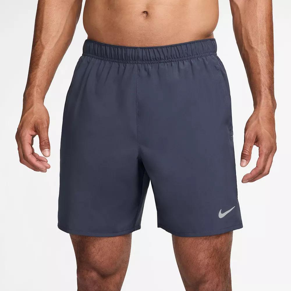 Men's Nike Dri-FIT Challenger 7-in. Brief-Lined Running Shorts, Size: Large, Thunder Blue Product Image