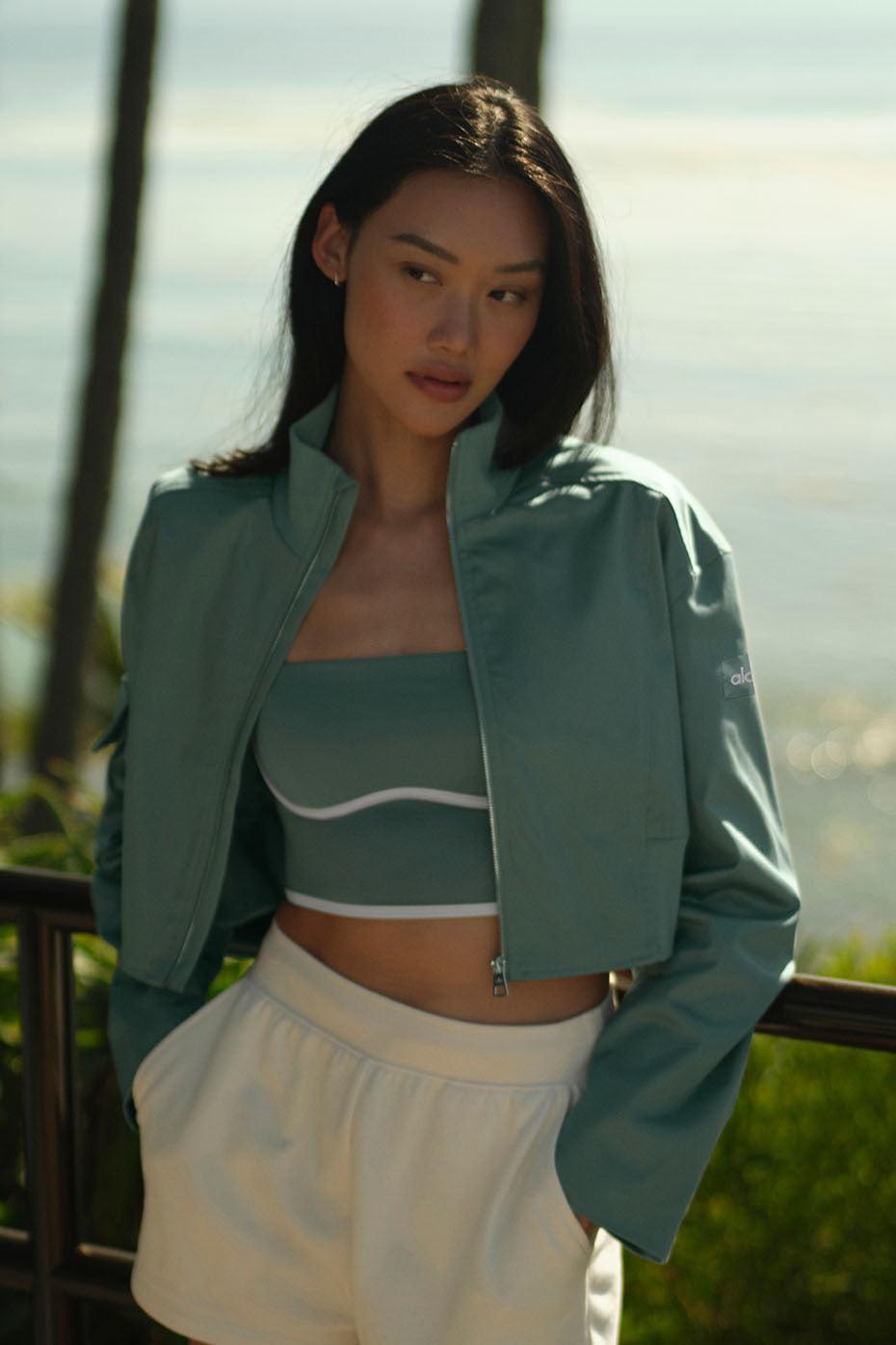 Night Out Cargo Jacket - Botanical Green Product Image