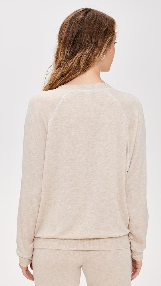 Splits59 Bennie Fleece V Neck Sweatshirt | Shopbop Product Image