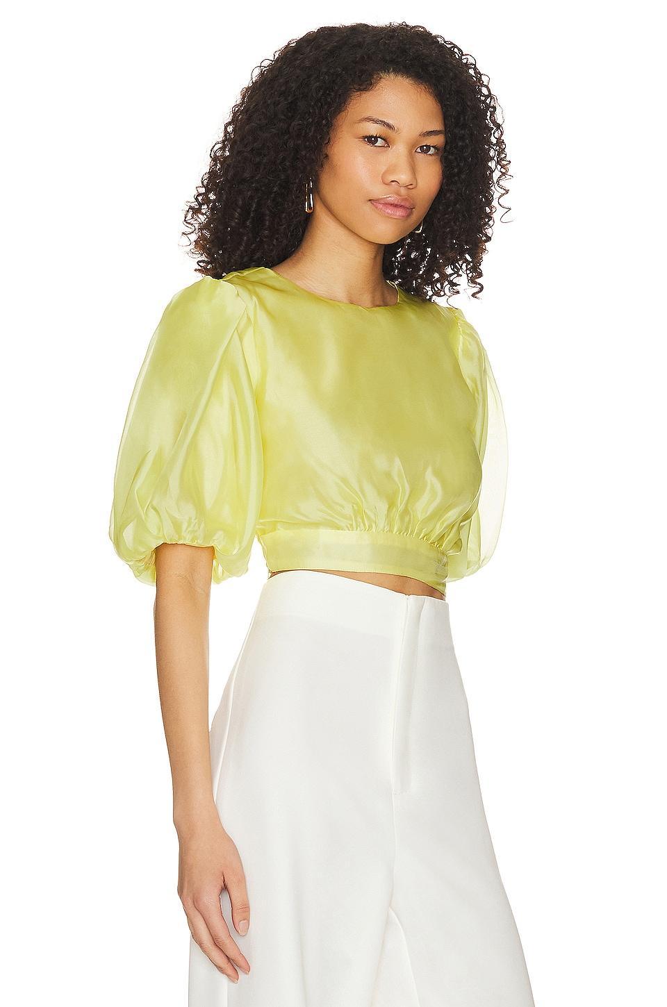 Enya Organza Top Bardot Product Image