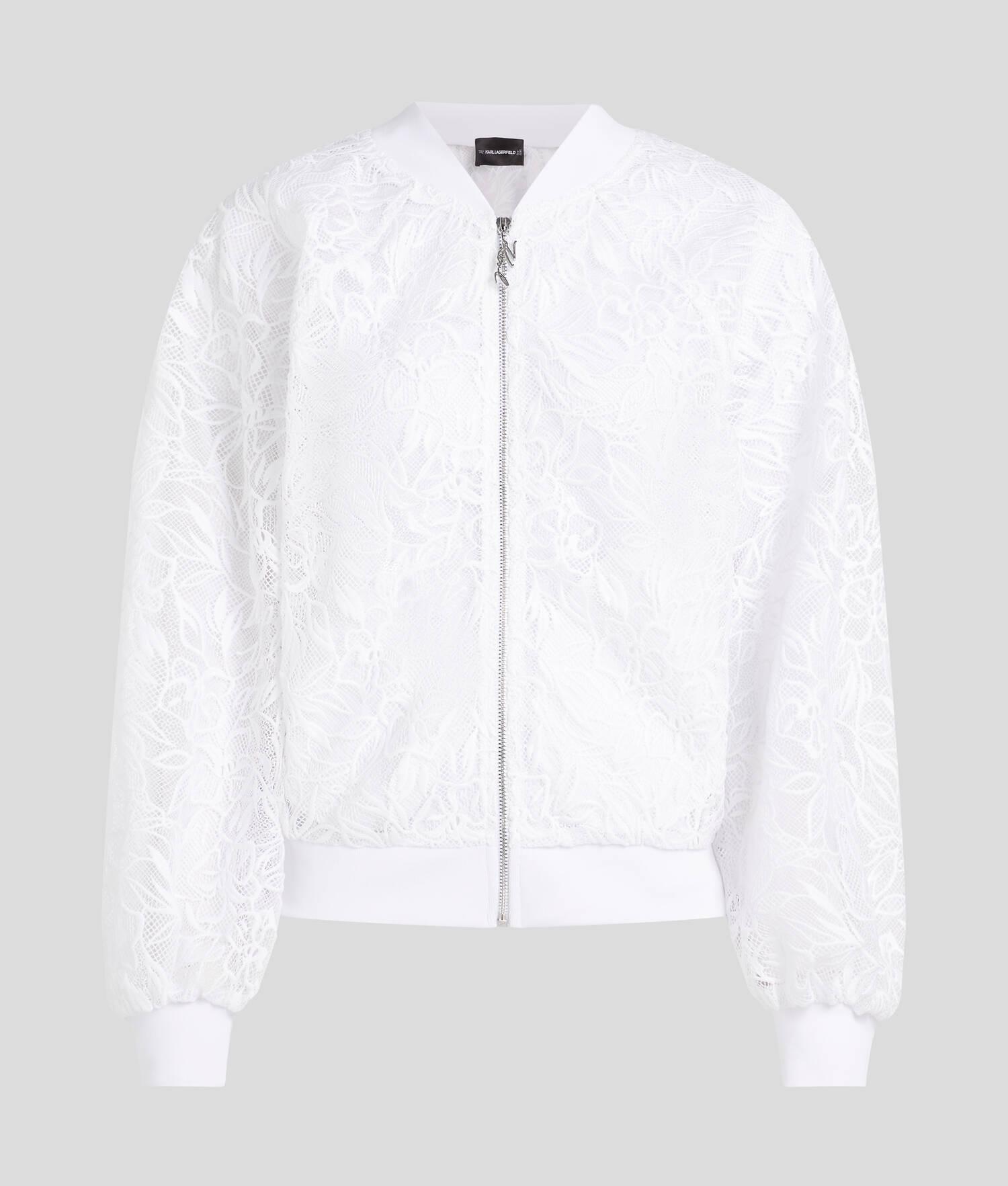 ORCHID EMBROIDERY BOMBER JACKET Product Image