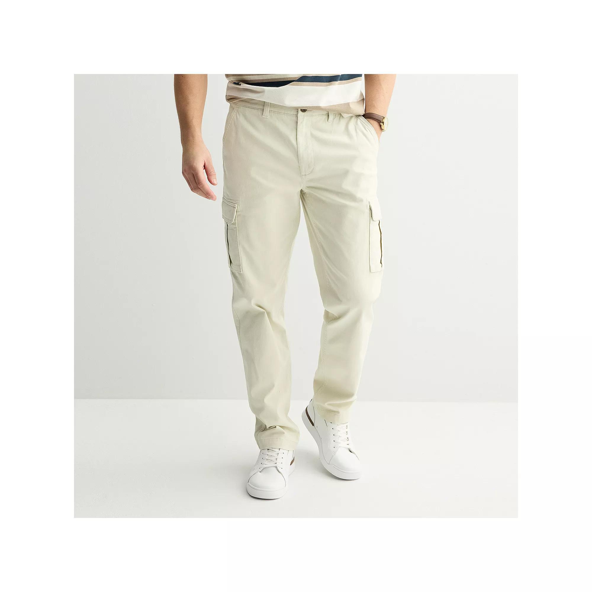 Men's Sonoma Goods For Life® Straight-Fit Cargo Pants, Size: 30 X 32, Rock Wall Product Image