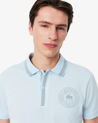 Men's Regular Fit L.12.12 Badge Print Polo Product Image