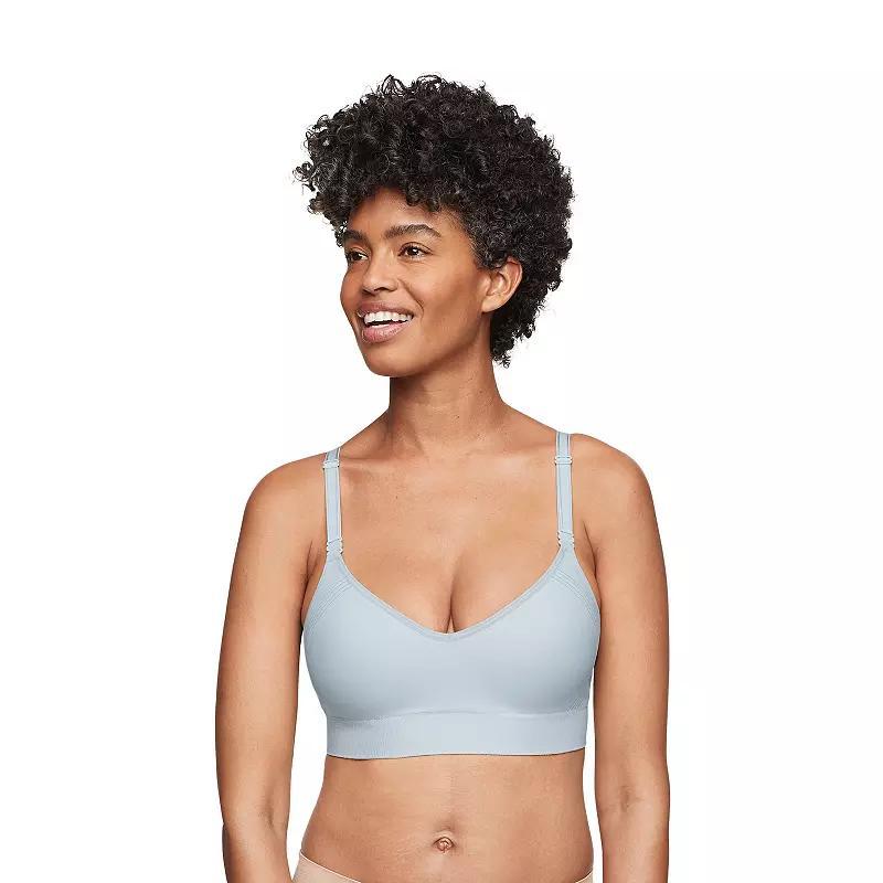 Warners Easy Does It Wireless Lift Convertible Comfort Bra RN0131A, Women's, Size: XXXL, French Blue Product Image