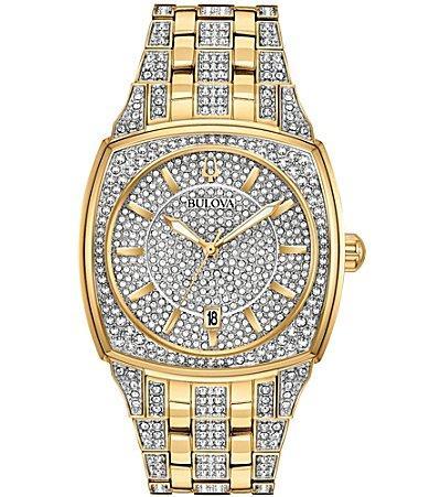 Bulova Crystal Watch, 40mm Product Image