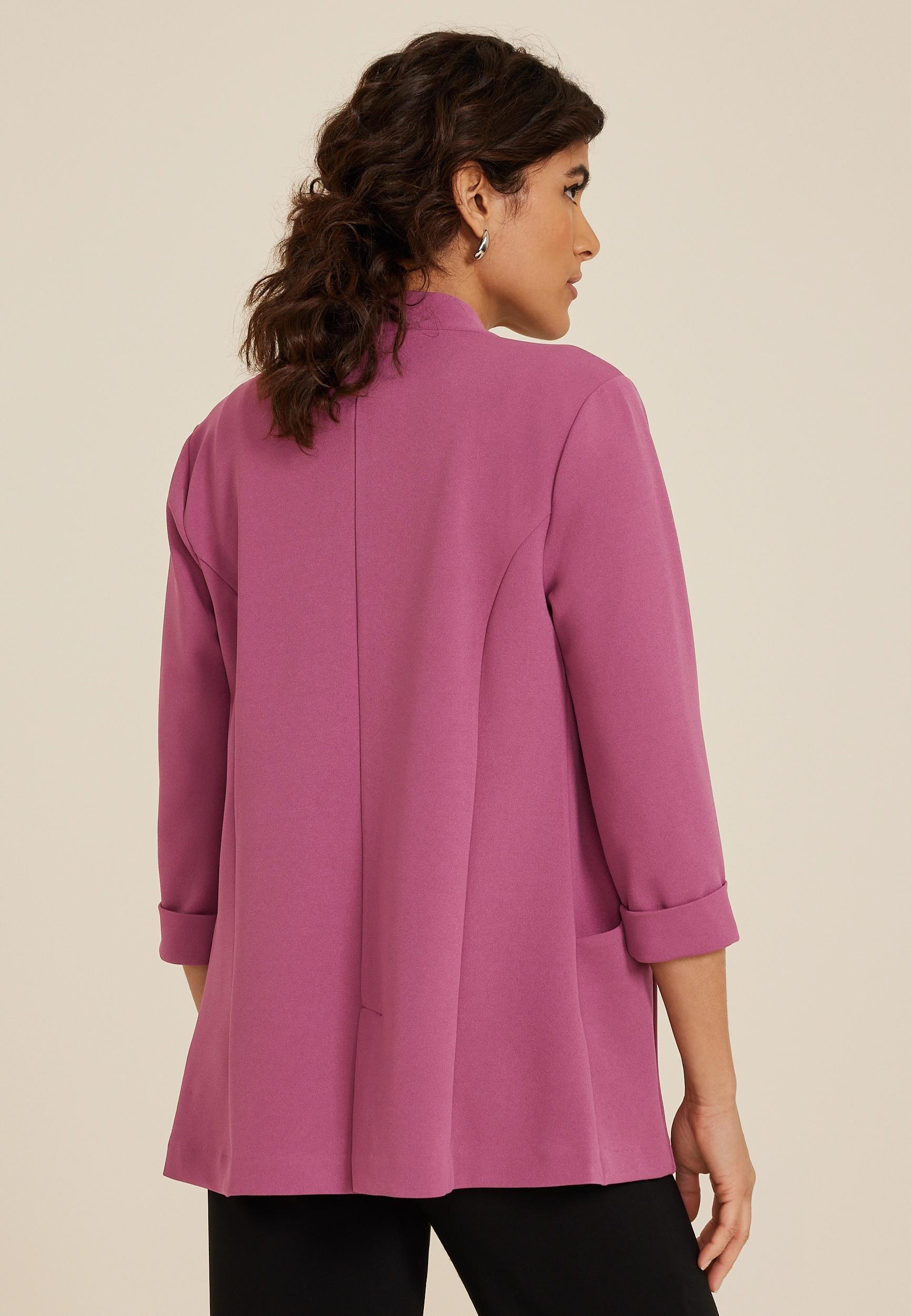 Ever Go Curve Hem Blazer Product Image