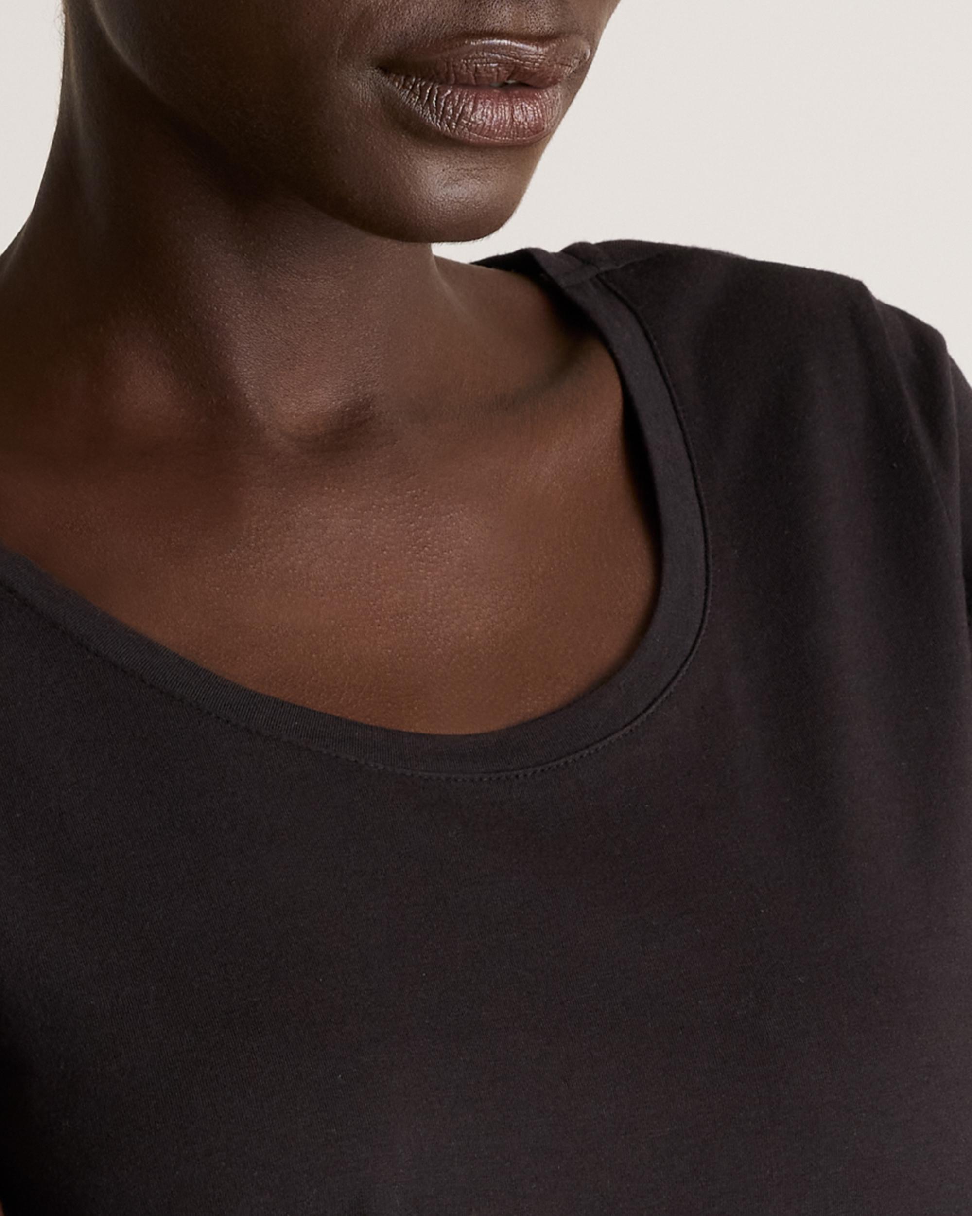 Quince | Women's Cotton Modal Crew Neck T-Shirt Size XL, Cotton/Modal Product Image