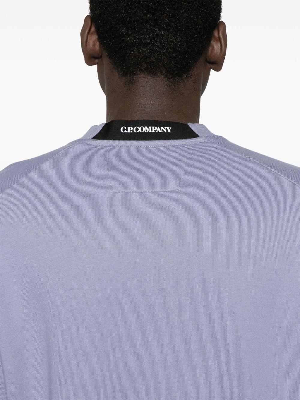 Lens-detail crew-neck sweatshirt Product Image