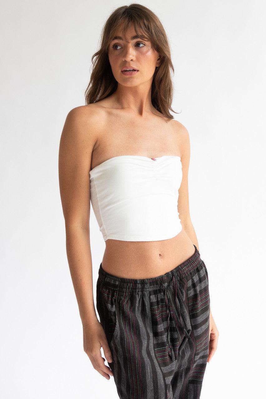 Rose Bud Cinch Tube Top Product Image