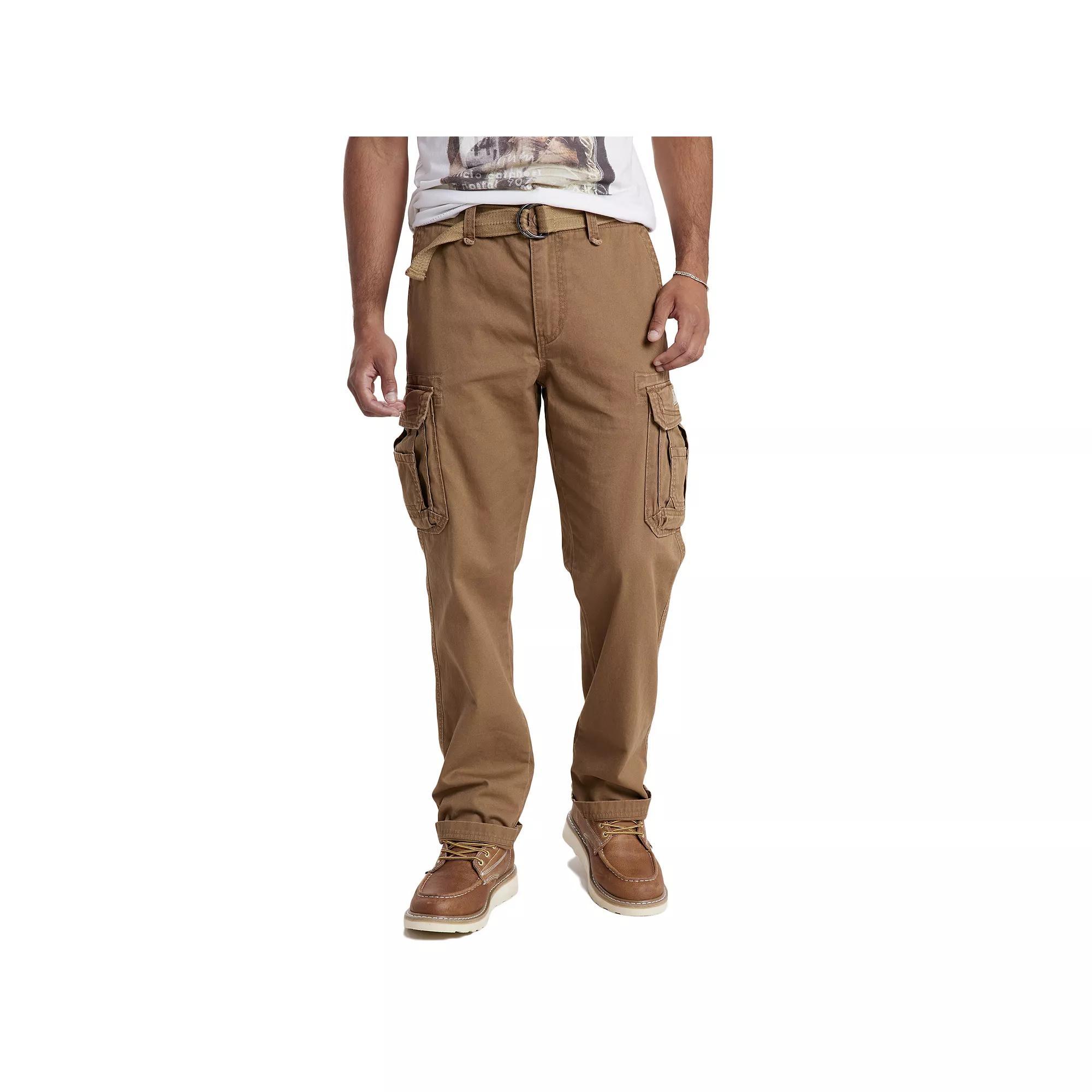 Mens UNIONBAY Cargo Survivor Pants Brown Product Image
