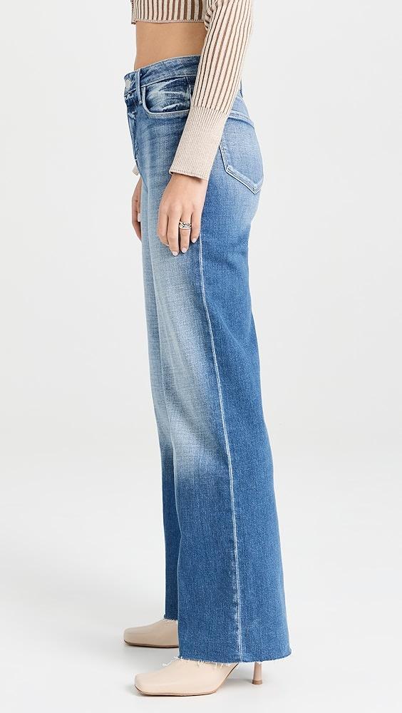 L'AGENCE Scottie High Rise Wide Leg Jeans | Shopbop Product Image