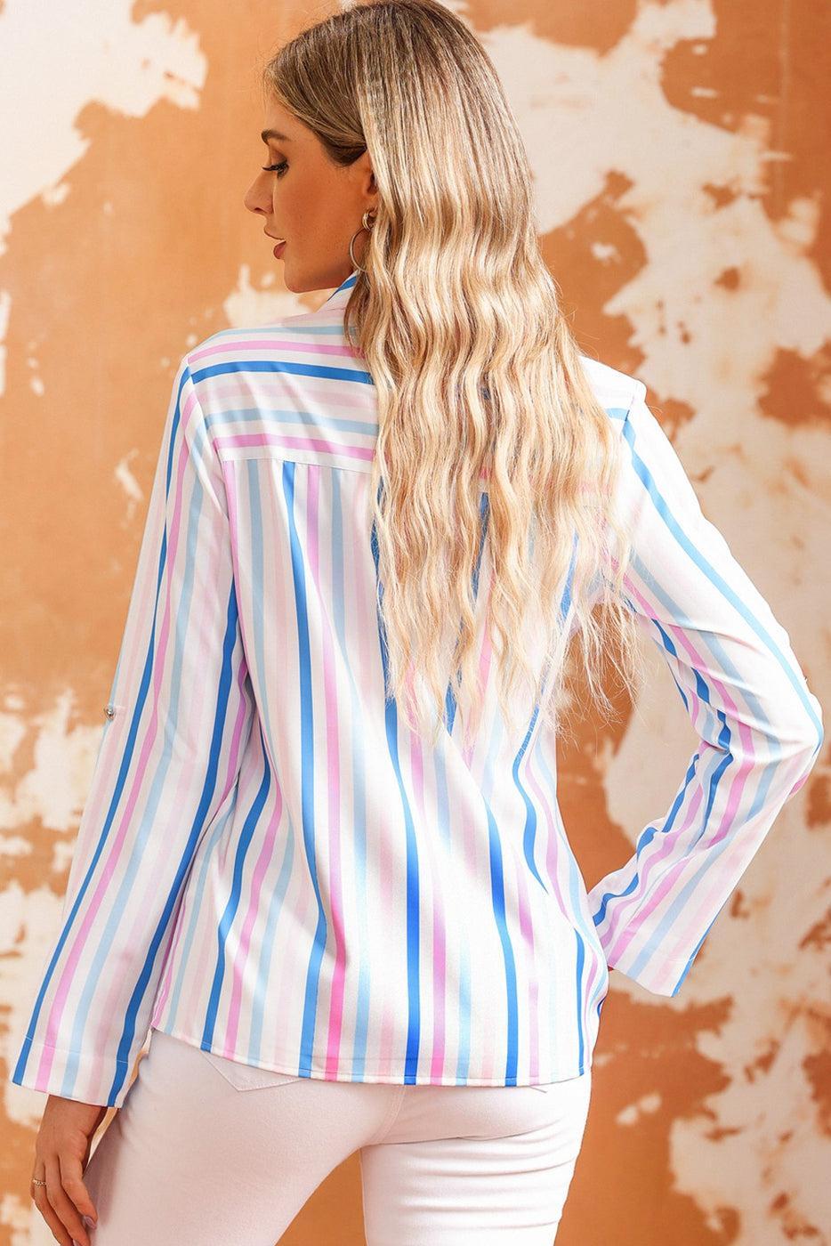 Striped Button Down Product Image