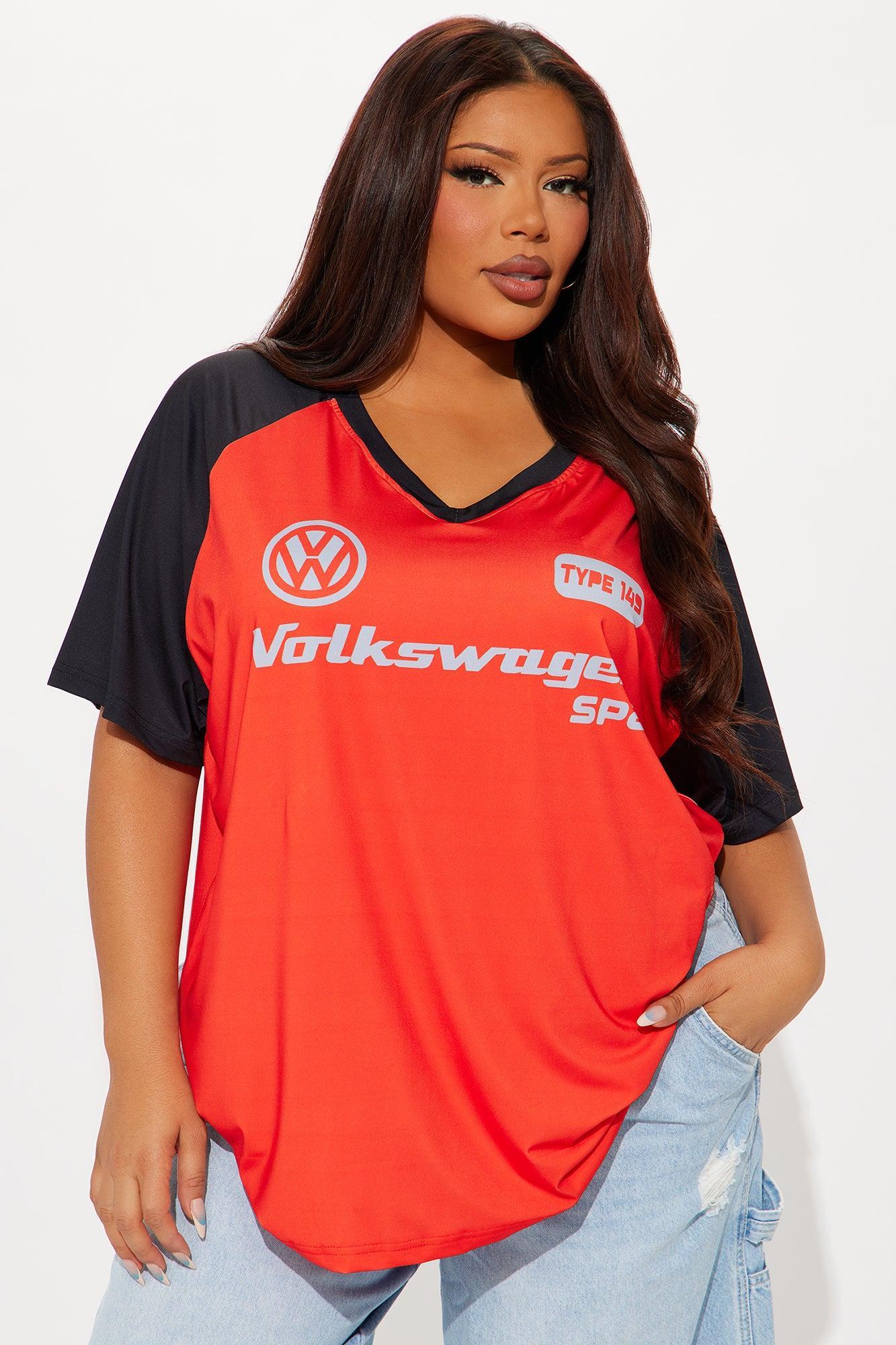 VW Volkswagen Jersey Tee - Red Female Product Image
