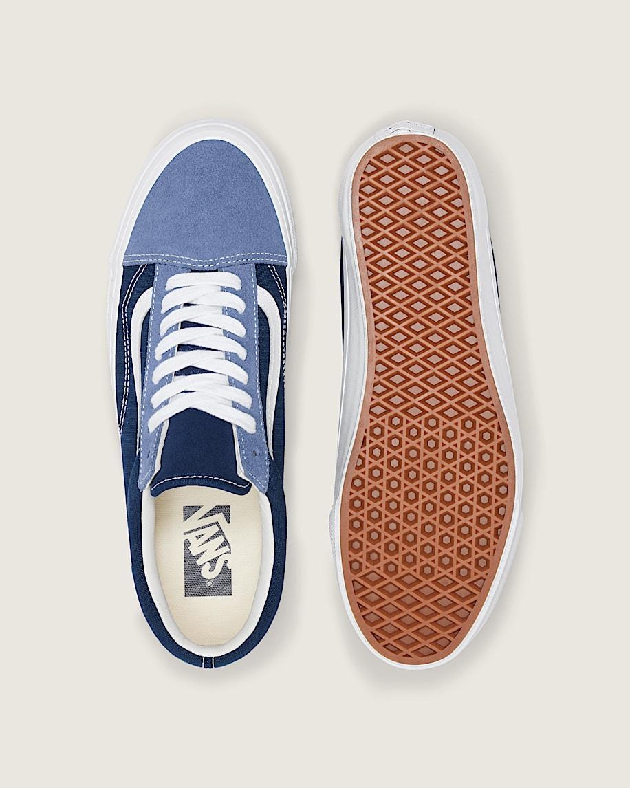 Premium Old Skool Shoe in STV Navy / White| Vans US Product Image