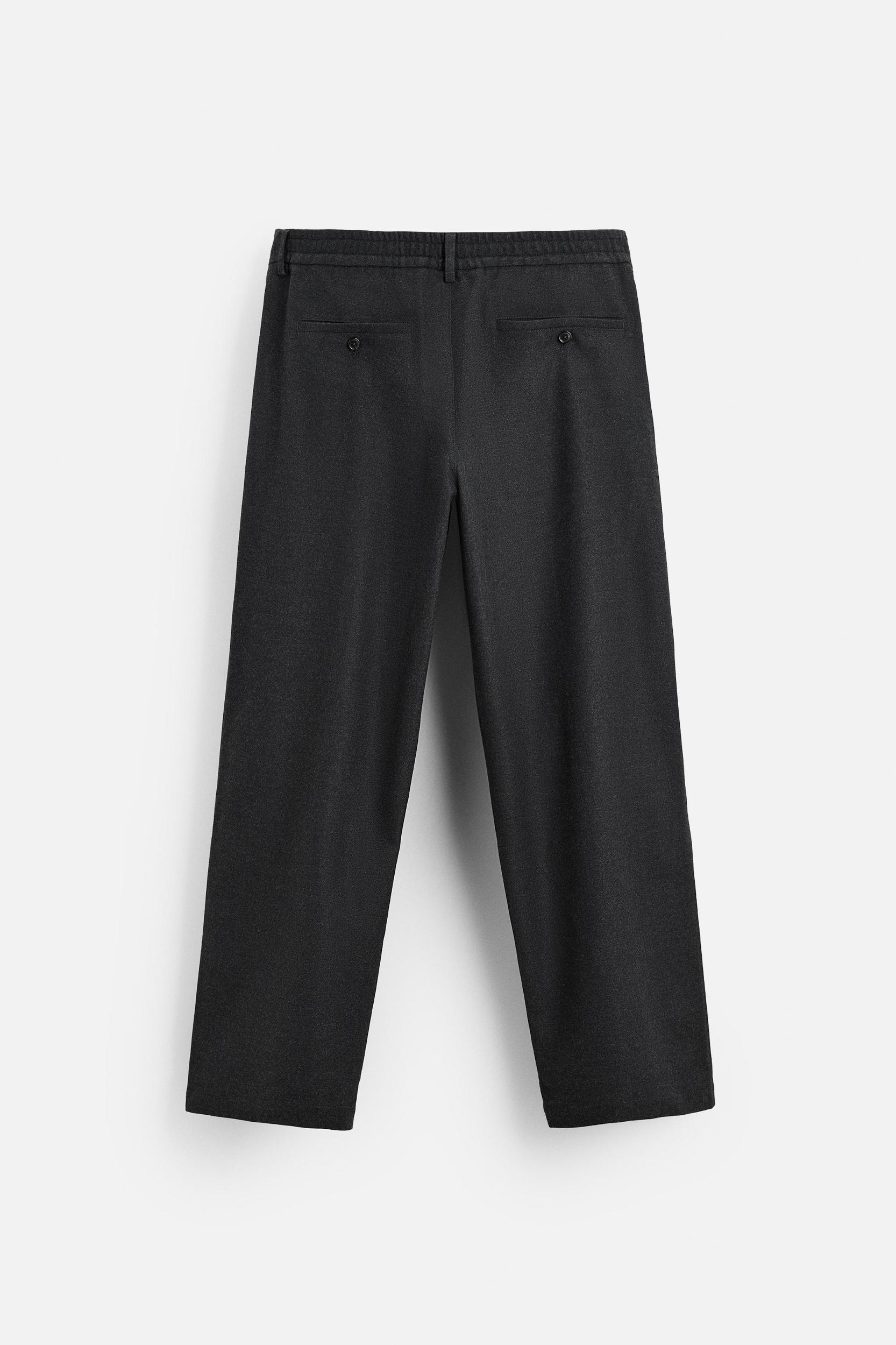 RELAXED FIT SEAMED PANTS Product Image