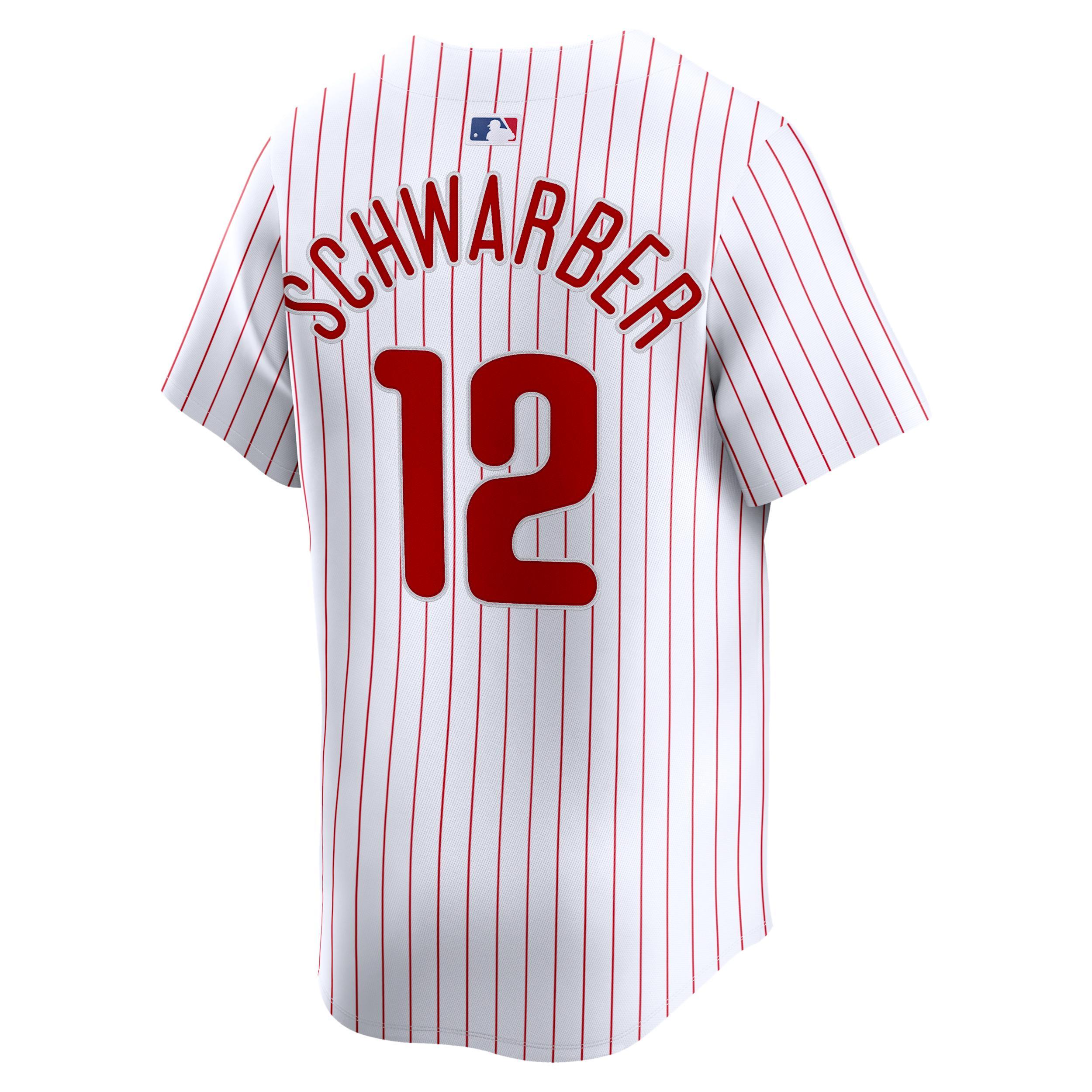 Men's Nike Bryce Harper White Philadelphia Phillies Home Limited Player Jersey, Size: Large Product Image
